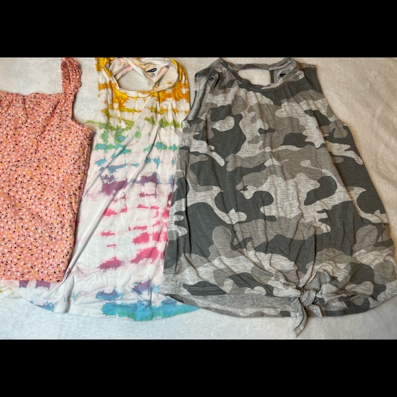 Old Navy Girls Luxe Tank Top Shirts 8 - Picture 4 of 16